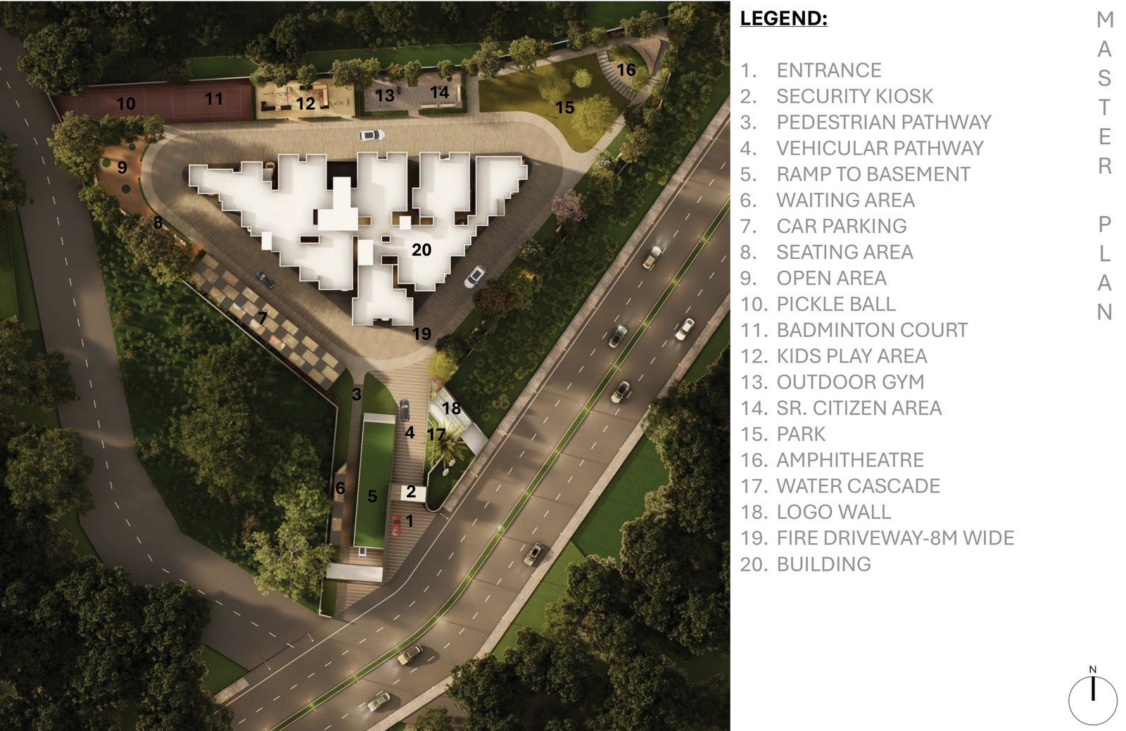 Skandha Acropolis Master Plan Layout